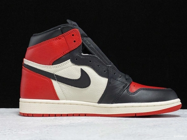 Rep MAX Retro Bred High OG Air Toe 1 Jordan 555088-610 0729